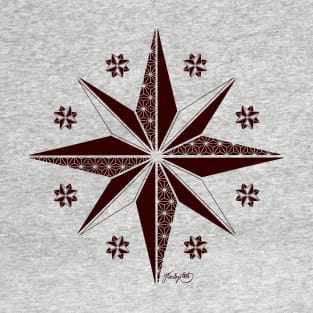 Star of Fëanor (red) T-Shirt